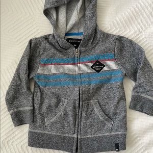 Boys 2T Quicksilver hooded sweatshirt